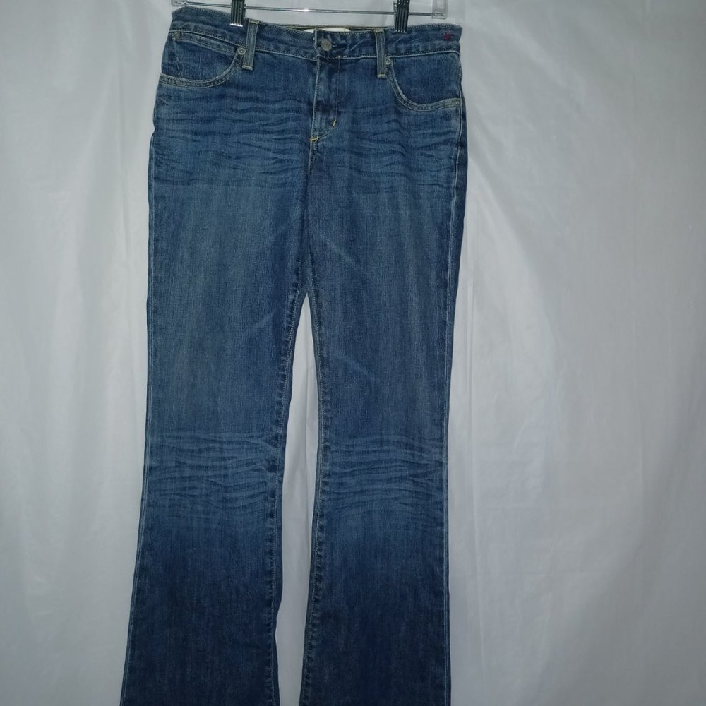 PAPER DENIM & CLOTH WOMENS FLARE WIDE LEG JEANS